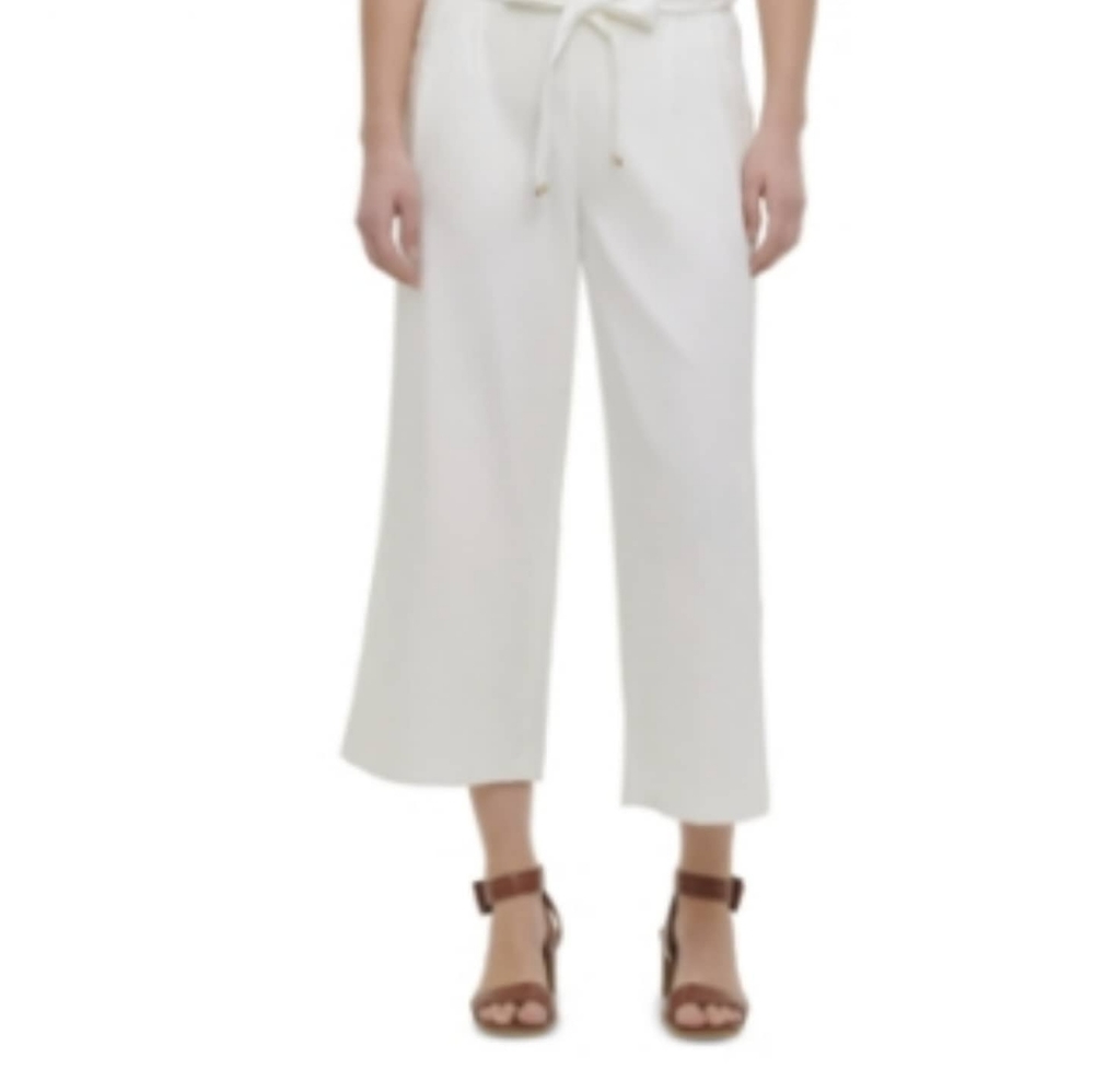 Calvin Klein Tie-Belt Pull-on Pants